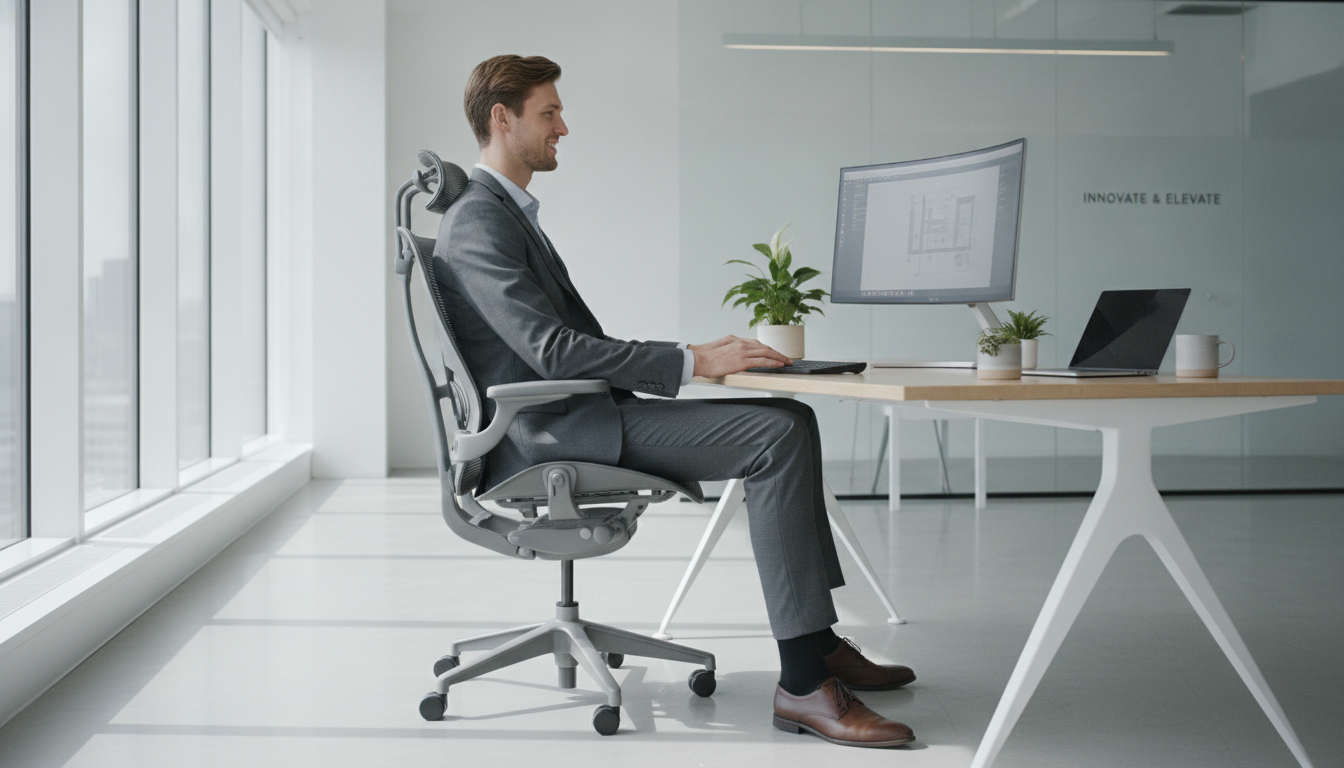 Office Chair for a Tall Person  in Kenya | Prevent Knee Pain